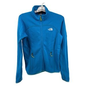 The North Face Summit Series Polartec Fleece Jacket Women's Blue Full Zip Size S